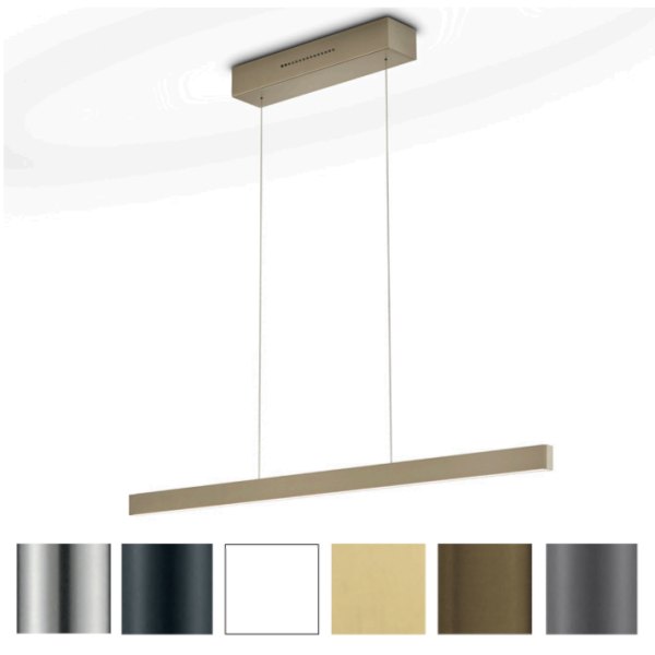 Knapstein Linda 92 LED pendant lamp gesture control dimmable lift colour selection